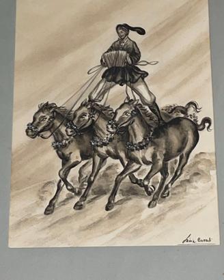 QUADRO SARDO  LICIA CURRELI SARTIGLIA