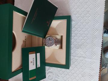 Rolex Datejust 41mm quadrante blu