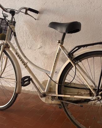 Bici donna bianca