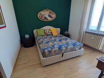 Letto matrimoniale contenitore