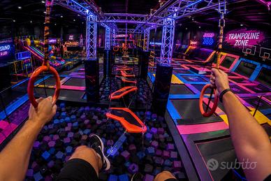 Ninja Warrior per Parchi Divertimento per Bambini