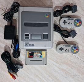 Console Super Nintendo SNES Versione Pal 