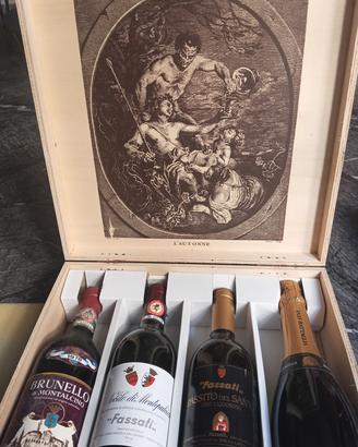 Brunello 1978 + Lotto 4 vini d’epoca cantina