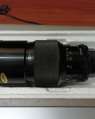 Teleobiettivo  200mm Soligor