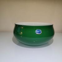 Vaso in Cristallo di Bohemia Verde