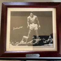 MUHAMMAD ALI – FOTO AUTOGRAFATA ORIGINALE CERTIFIC