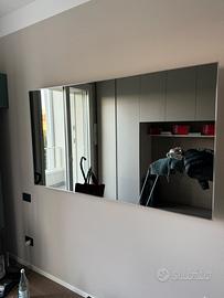 Televisione a specchio a muro