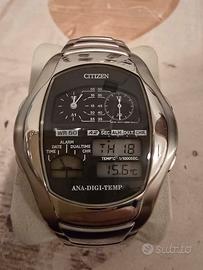 Orologio Vintage Citizen Ana-Digi-Temp 