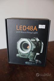 LED Macro Ring Light LED48A per Fotocamera
