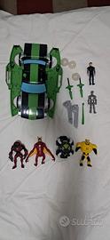 Macchina di Ben 10 + Action Figures varie