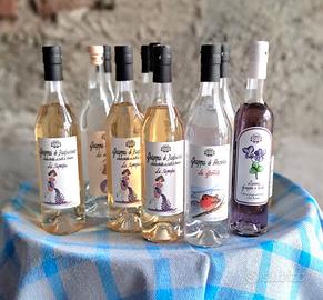 bottiglie grappa collezione 