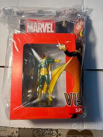 The Vision Supereroe Marvel+ rivista Dipinto Mano