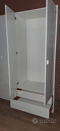 armadio 2 ante già smontato bene no ikea 