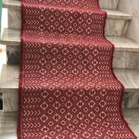 Passatoia realizzata con telaio a mano, in stile S