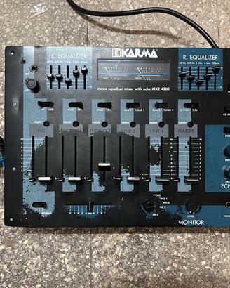 KARMA MXE 4200 Stereo Equalizer Mixer with Echo