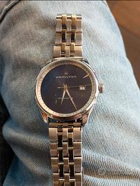 Orologio Hamilton Jazzmaster Quarzo Blu Acciaio