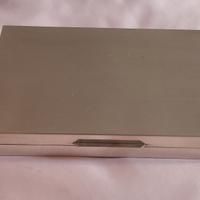 Scatola portaoggetti argento 800