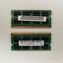 RAM Samsung Memory 2x2GB DDR3