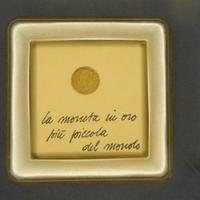 LA MONETA D'ORO PIU' PICCOLA DEL MONDO