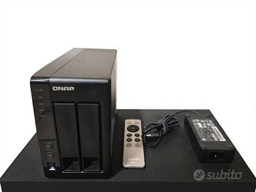 NAS QNAP TS-251+  con Telecomando 8GB RAM