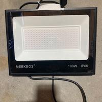 Faretto LED 100W Meekbos IP66 luce blu/UV