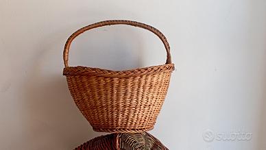 cestino tirolese vintage