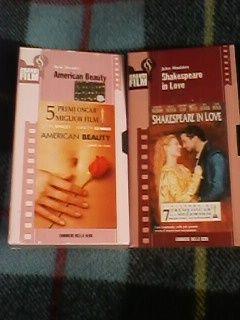 10 grandi film, su cassette VHS :