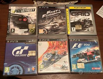 Giochi da corsa per PlayStation 3