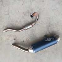 Scarico Scalvini Racing 4t 125 cc
