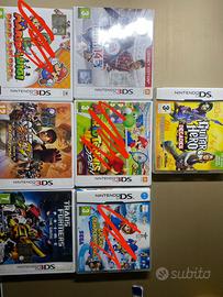 Lotto giochi Nintendo 3ds