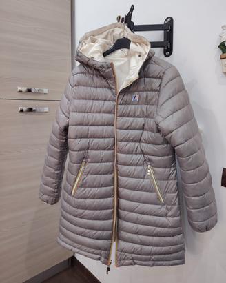 kwey Giubbotto donna panna e grigio