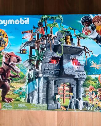 Playmobil 9429 Campo base e T-Rex