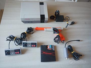 Nintendo Nes Mattel ITA + Zapper + gioco SMB/DH