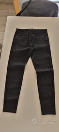 jeans nero donna stradivarius