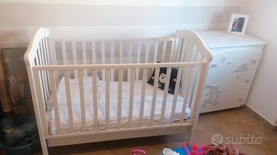 Culla e fasciatoio