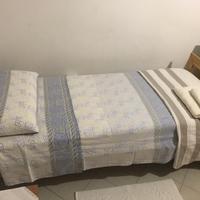 Letto Singolo in legno a doghe