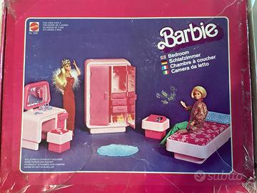 Camera da letto Barbie Vintage Mattel #2150 1977