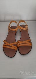Sandali giallo ocra donna n. 38