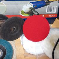 smerigliatrice angolare 500w + accessori