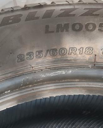 4 Gomme Invernali Bridgestone Blizzak 235/60/r18