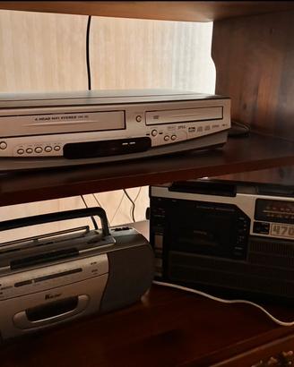 Video registratore e CD-DVD player