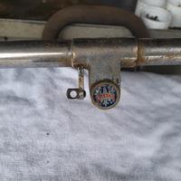 manubrio e sella bici donna epoca Bianchi 