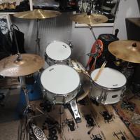 batteria acustica yamaha steg castom hip 