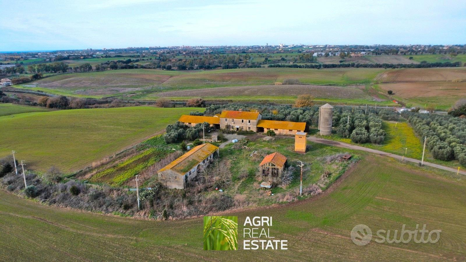 Terreno agricolo di 48 HA con casale e fabbricati - Vista 2