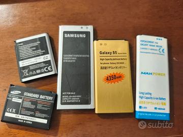 5 Batterie usate per vecchi telefoni