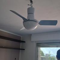ventilatore da soffitto con luce
