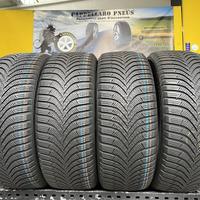 4 Gomme 205/55 R16 Hankook invernali 80% residui