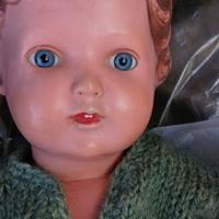 TARTARUGA SCHILDKROT Bambola in celluloide anni 40