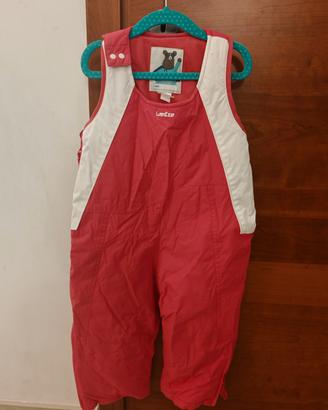 Tuta e giubbotto montagna bimba 2 anni