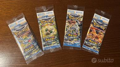 Artset 4 Bustine Pokemon Astri Lucenti
